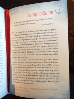 courage to change